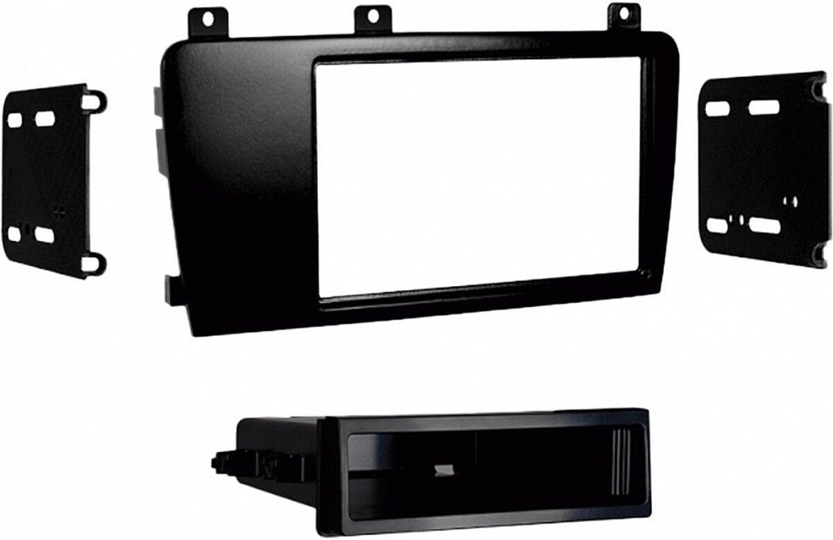 2-DIN-radiopaneel met opbergvak Volvo S60/S70/V70/CX70