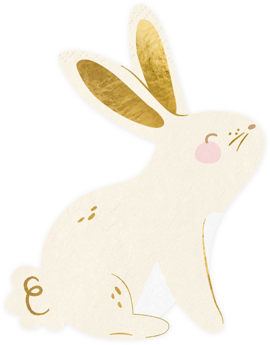 PartyDeco - Servetten bunny (20 stuks)