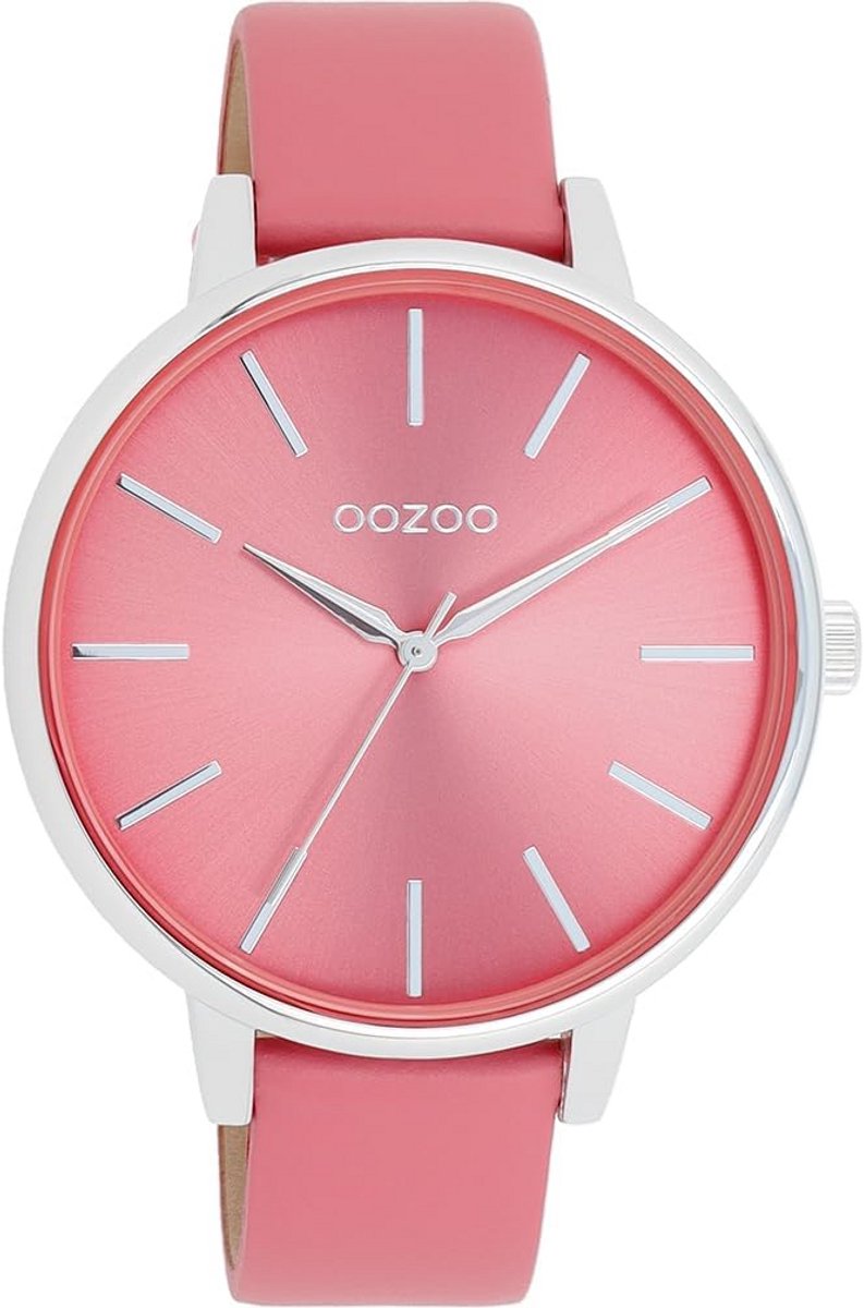 Elegant Dameshorloge met Leren Armband Analoog