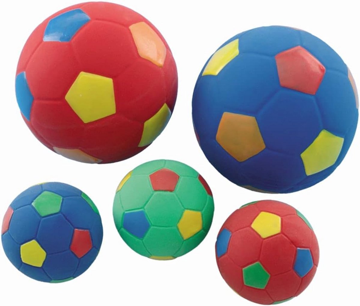 Robuuste Latex Voetbal voor Honden Speelgoed Duurzaam en Wasbaar