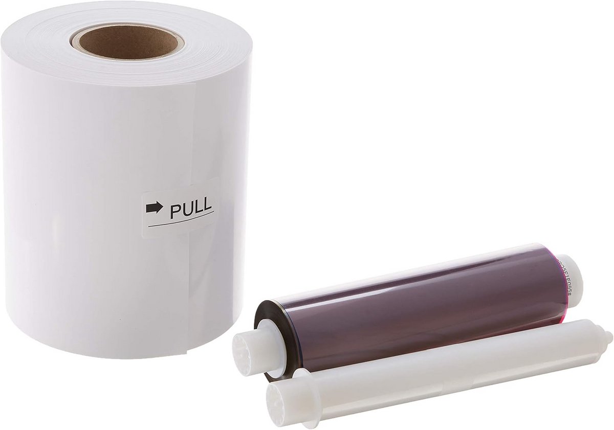 Fotopapier en inktlint set voor thermische printers 2 rollen