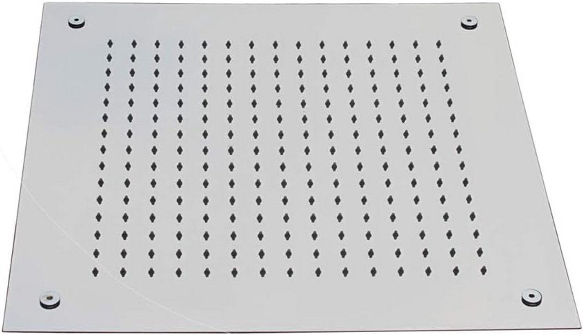 Luxe Vierkante Plafond Regendouche 50x50 cm RVS
