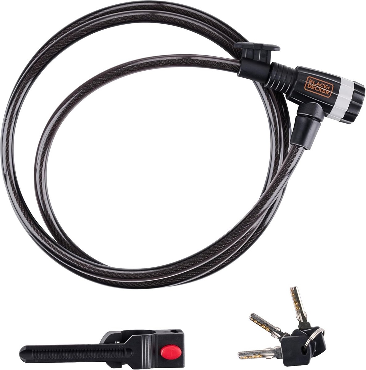 Sterk Kabelslot 180 cm voor Fiets Motor of Scooter