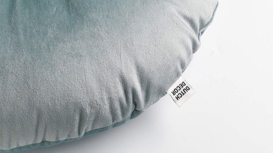 Dutch Decor OLLY - coussin ronde 40 cm Jadeite - vert