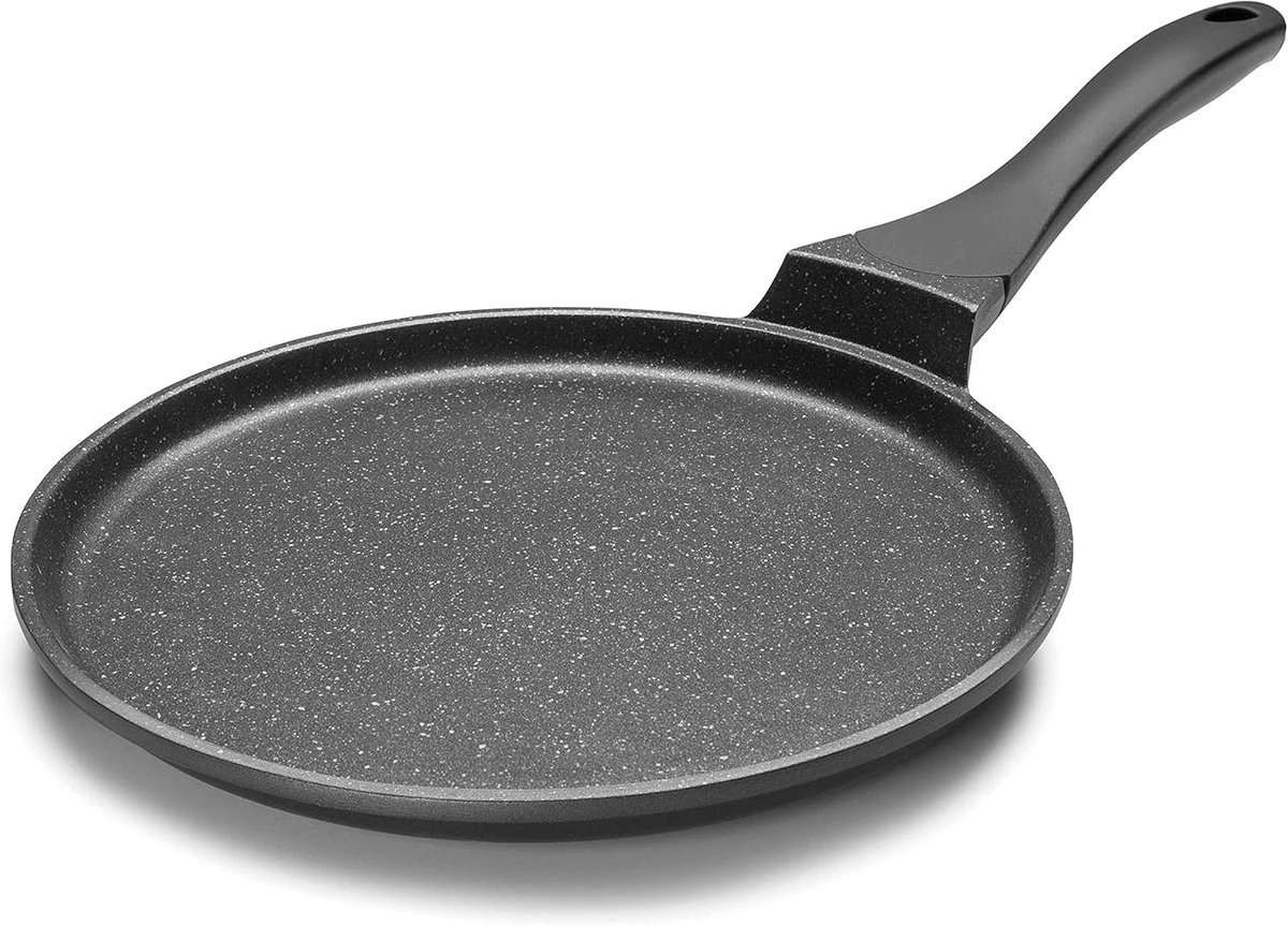 Professionele Crêpe Pan 26 cm - Anti-aanbaklaag voor Perfecte Pannenkoeken