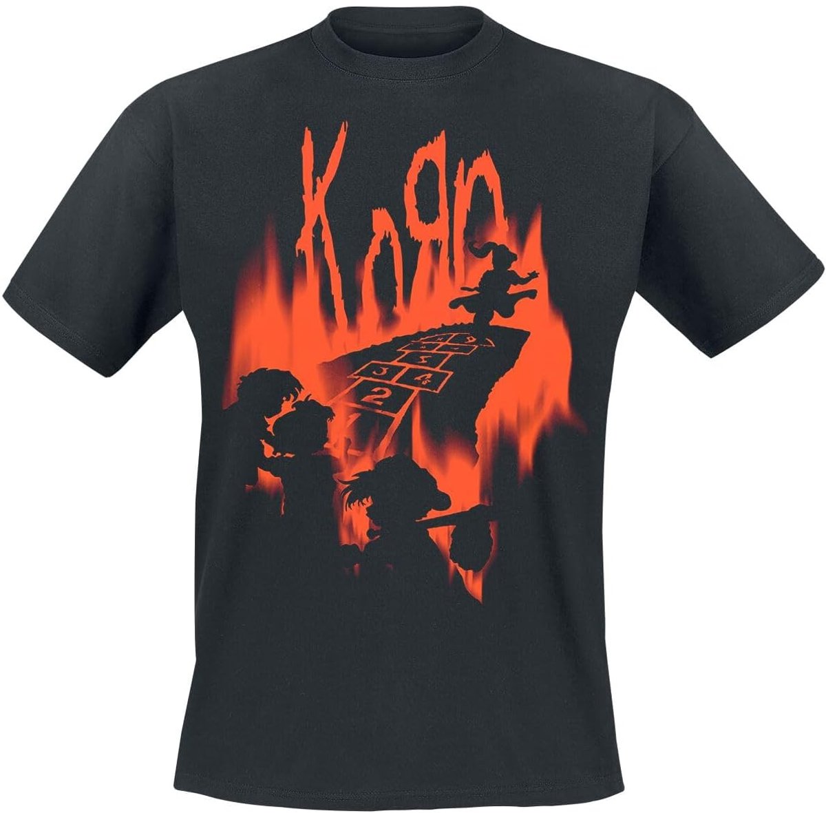 Band T-shirt - Muziekshirt Concertkleding - Vrije Tijd - Officieel Gelicentieerd - Zwart
