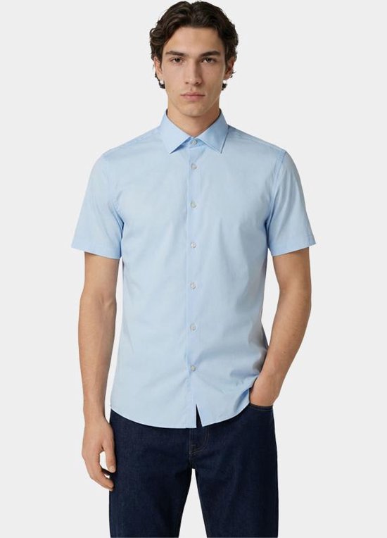 BOSS Black Business hemd lange mouw Blauw Â P-HANK-K-SH-262 10248739 01 50561627/450