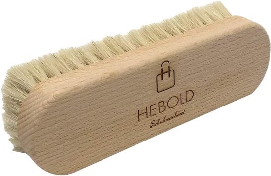 Luxe Polijstborstel Geitenhaar voor Schoenpoetsen | Houten Body Luxe Polijstborstel Geitenhaar voor Schoenpoetsen | Houten Body