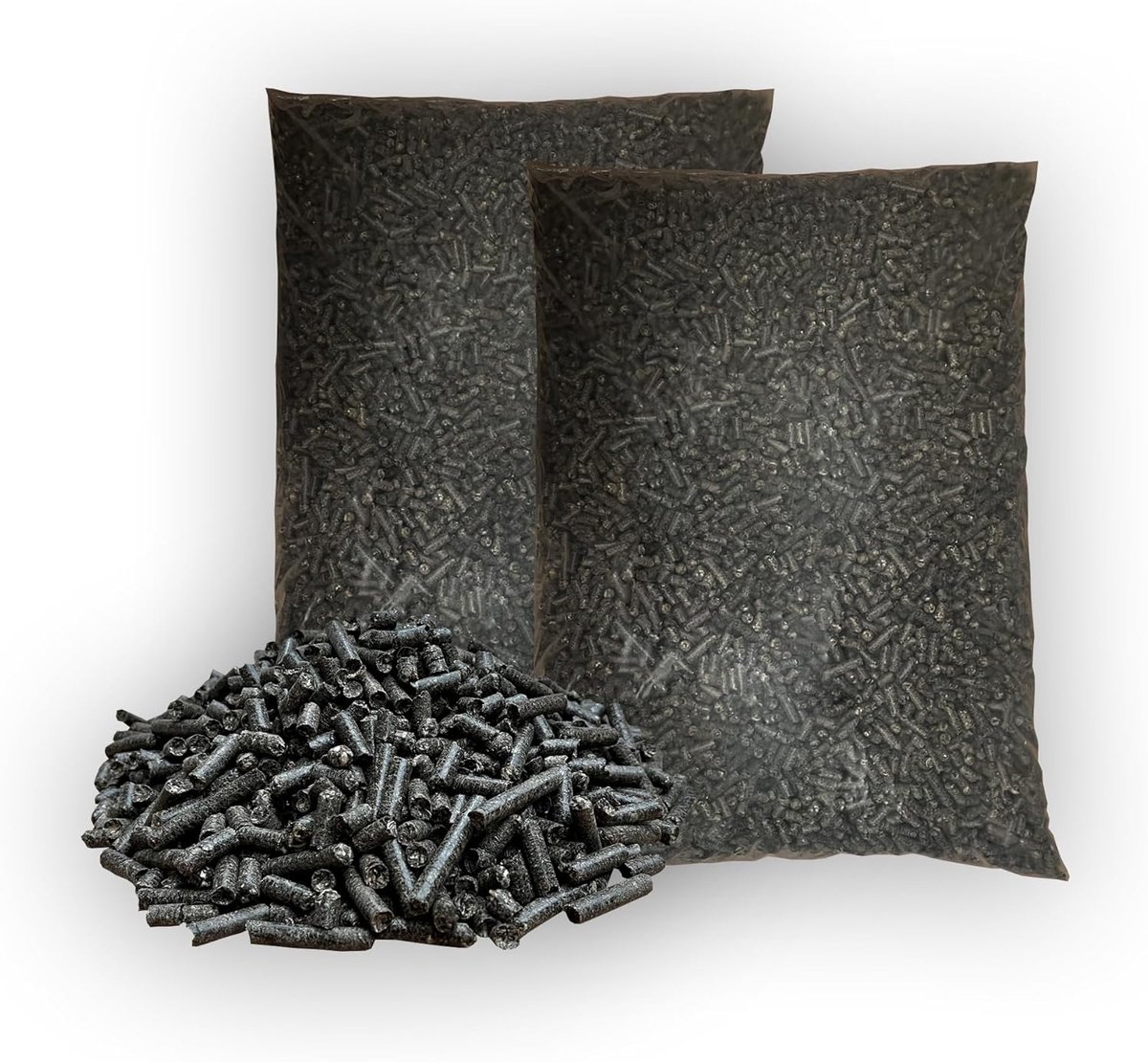 Zonnebloemschillen Pellets - Verwarmingspellets Bodembedekking - Verwarming Huisdierenverblijf - 100% Natuurlijk Ecologisch - Diameter 8 mm - Bruin