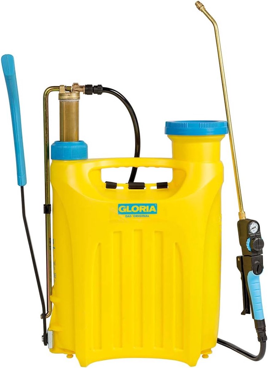 Rugspuit Met Tank - Drukspuit Tuin - Planten Verzorgen - Ergonomisch Draagsysteem - 18 Liter Capaciteit - Groen