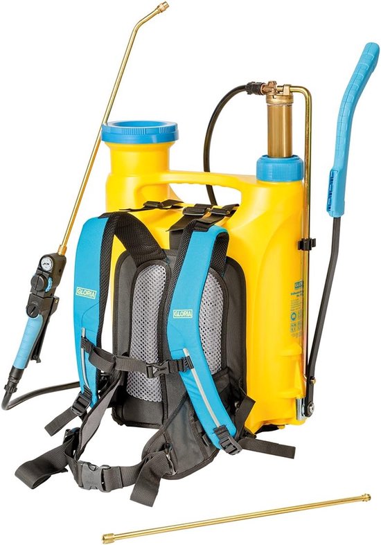 Rugspuit Met Tank - Drukspuit Tuin - Planten Verzorgen - Ergonomisch Draagsysteem - 18 Liter Capaciteit - Groen — afbeelding 4
