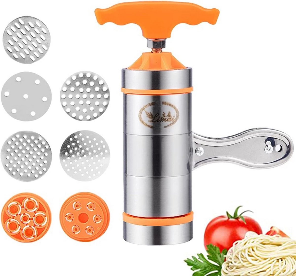 Pastamachine - Pastamaker - Spaghetti en Lasagne Machine - Pastadeeg