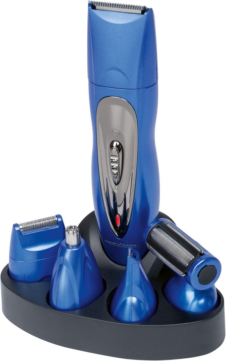 Elektrische Trimmer Set 5-in-1: Haar- en Baardtrimmer met Neus- en Oorhaarverwijderaar