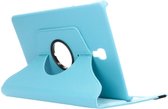 360° Draaibare Bookcase Samsung Galaxy Tab A 10.5 (2018) tablethoes - Lichtblauw