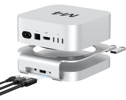 USB4 Hub Dockingstation met 40Gbps M.2 NVMe SSD Behuizing voor Mac mini