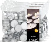 Spaas Clearlights Waxinelichtjes - 150 Stuks - Wit - 4,5 Branduren