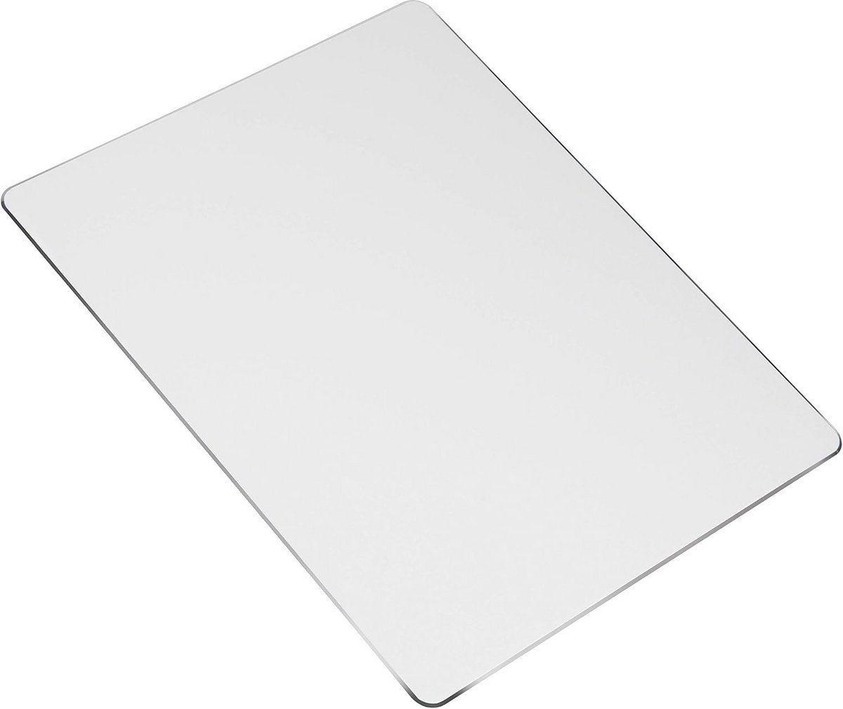 Dunne Aluminium Muispad Hard en Waterdicht voor Laptop en PC (Zilver)