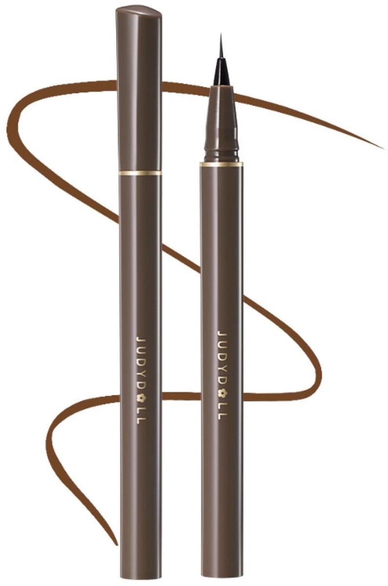 Judydoll Slim Liquid - Eyeliner - WaterProof - Ultra Fine - 02 Deep Brown