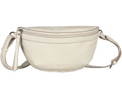 TOM TAILOR gordeltas Lina Belt Bag Creme White crème