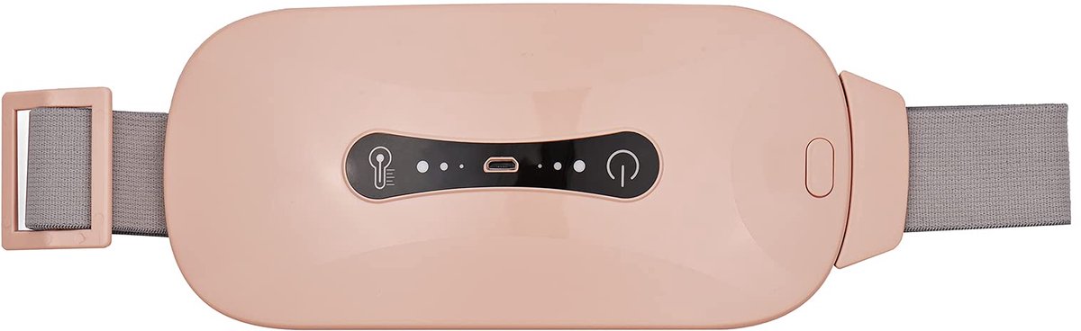 Namajunas - Menstruatie warmtekussen - Massage - Pijnverlichting- Massagekussen - 3 verwarmingsstanden & 3 vibrerende massagemodi - Rugpijn en menstruatiepijn - Verwarmde Menstruatieband - Rug - Buik - Moederdag - Cadeau voor vrouwen