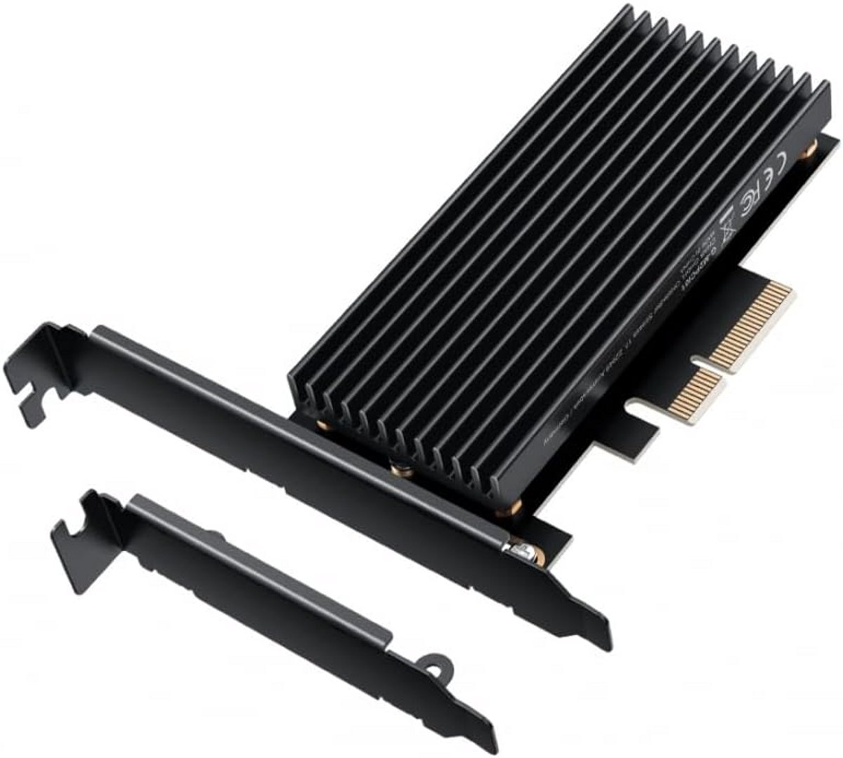 M.2 NVMe PCIe 4.0 Kaart voor SSD met Aluminium Koellichaam en Hoge Gegevenssnelheid