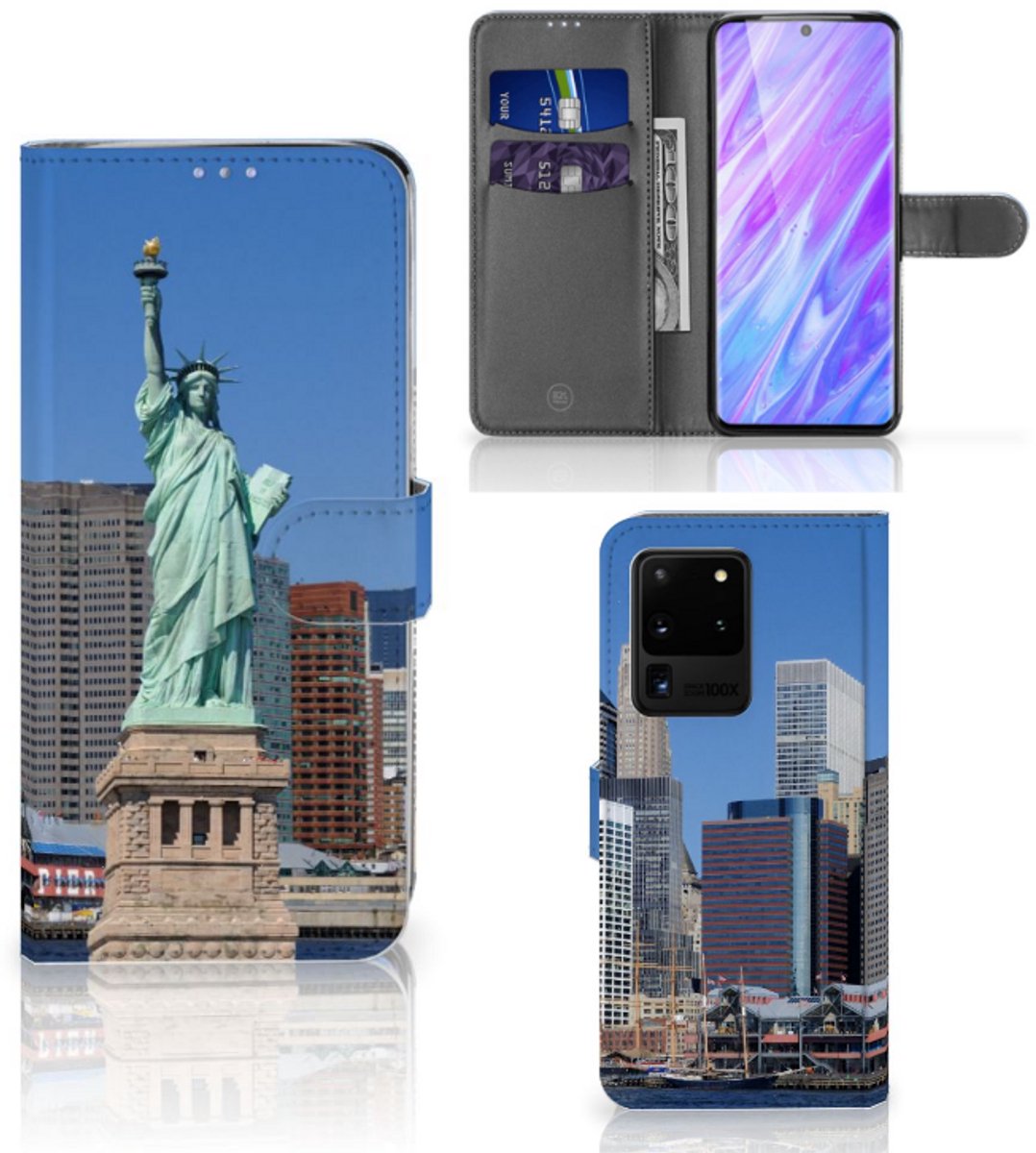 Samsung Galaxy S20 Ultra Flip Cover Vrijheidsbeeld