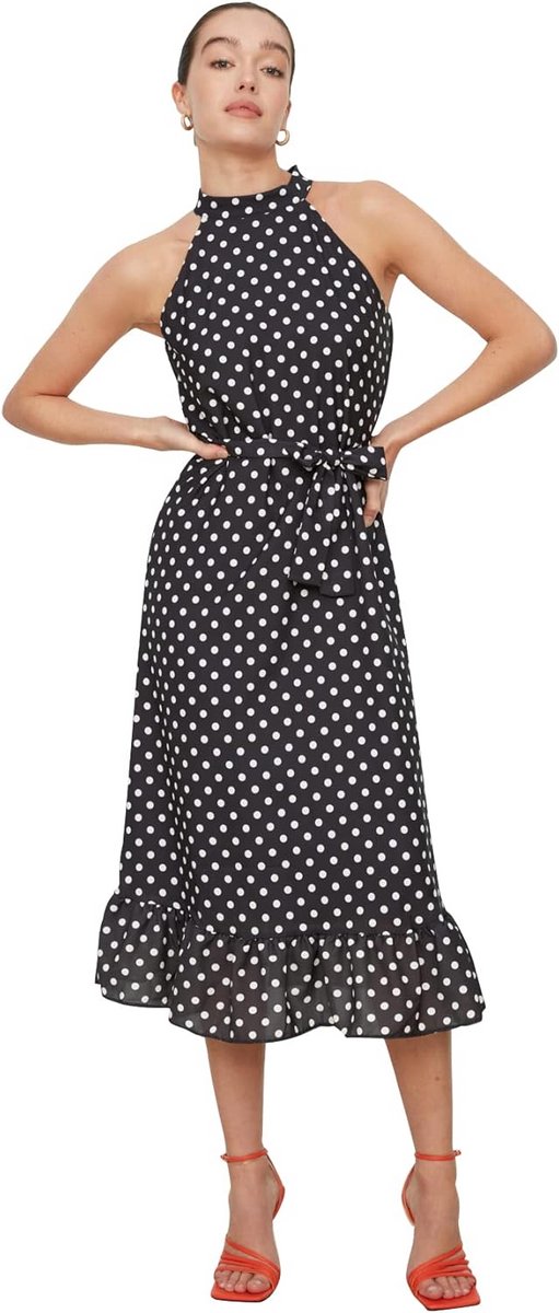 Polka-dot jurk voor dames