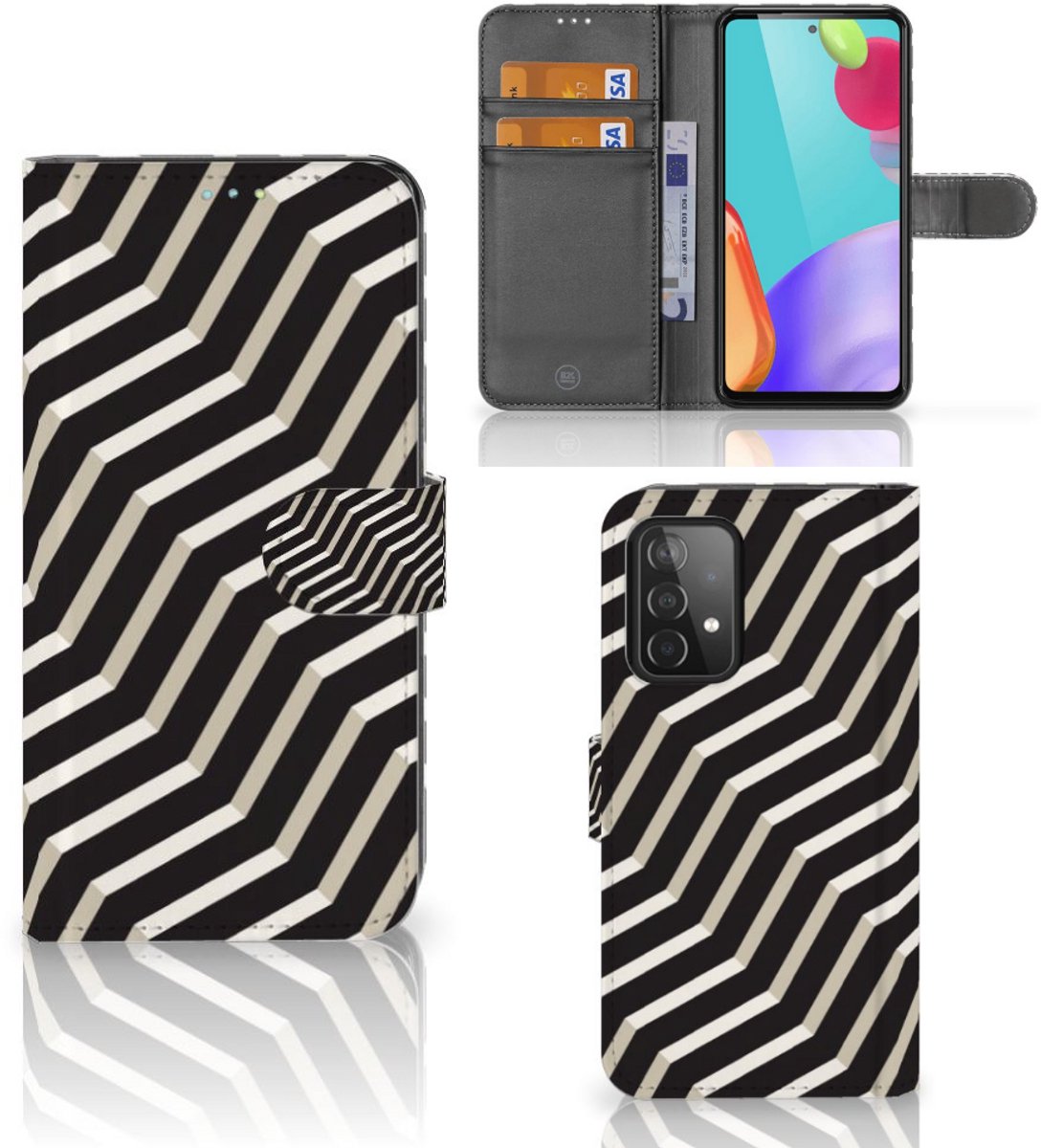 Book Case voor Samsung Galaxy A52 Book Case Illusion
