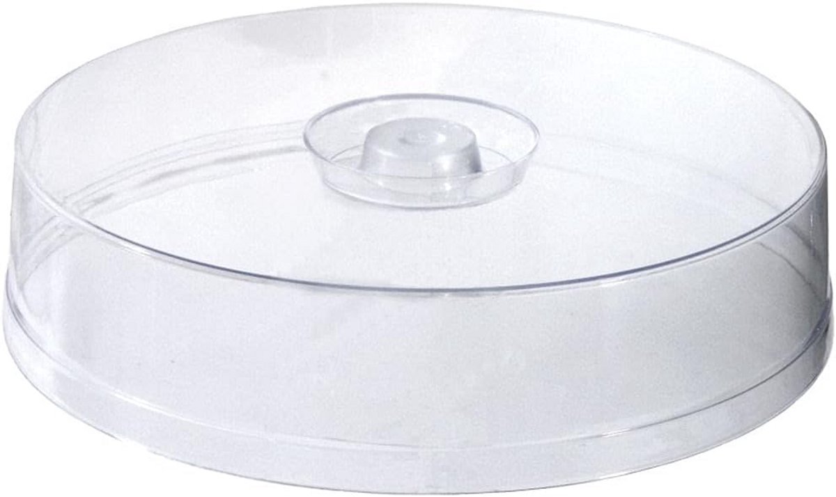 Transparante Platte Taartkap - 30 cm