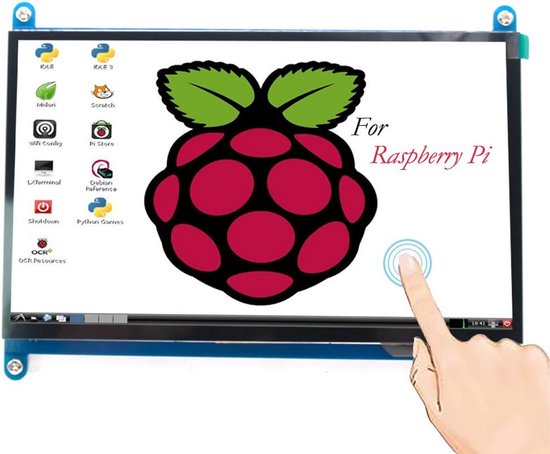 7 Inch TFT LCD Touchscreen Monitor 1024x600 HD Scherm voor Raspberry Pi ...