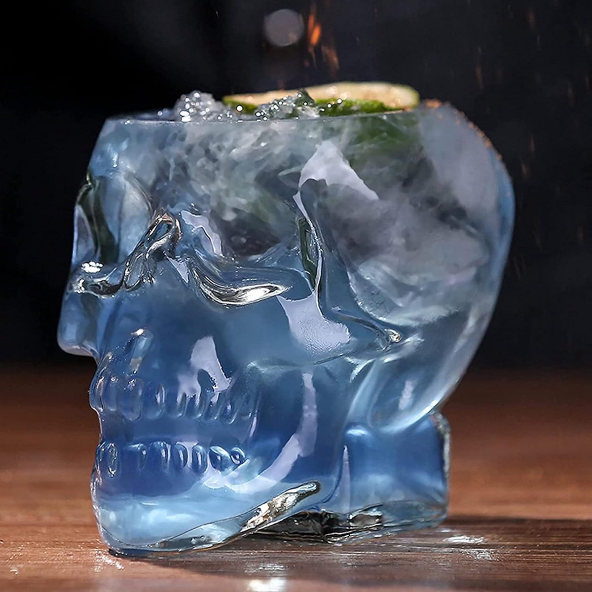 Grappige Schedel Wijnglas - Transparant Drinkglas voor Halloween en Feestjes - 350ML