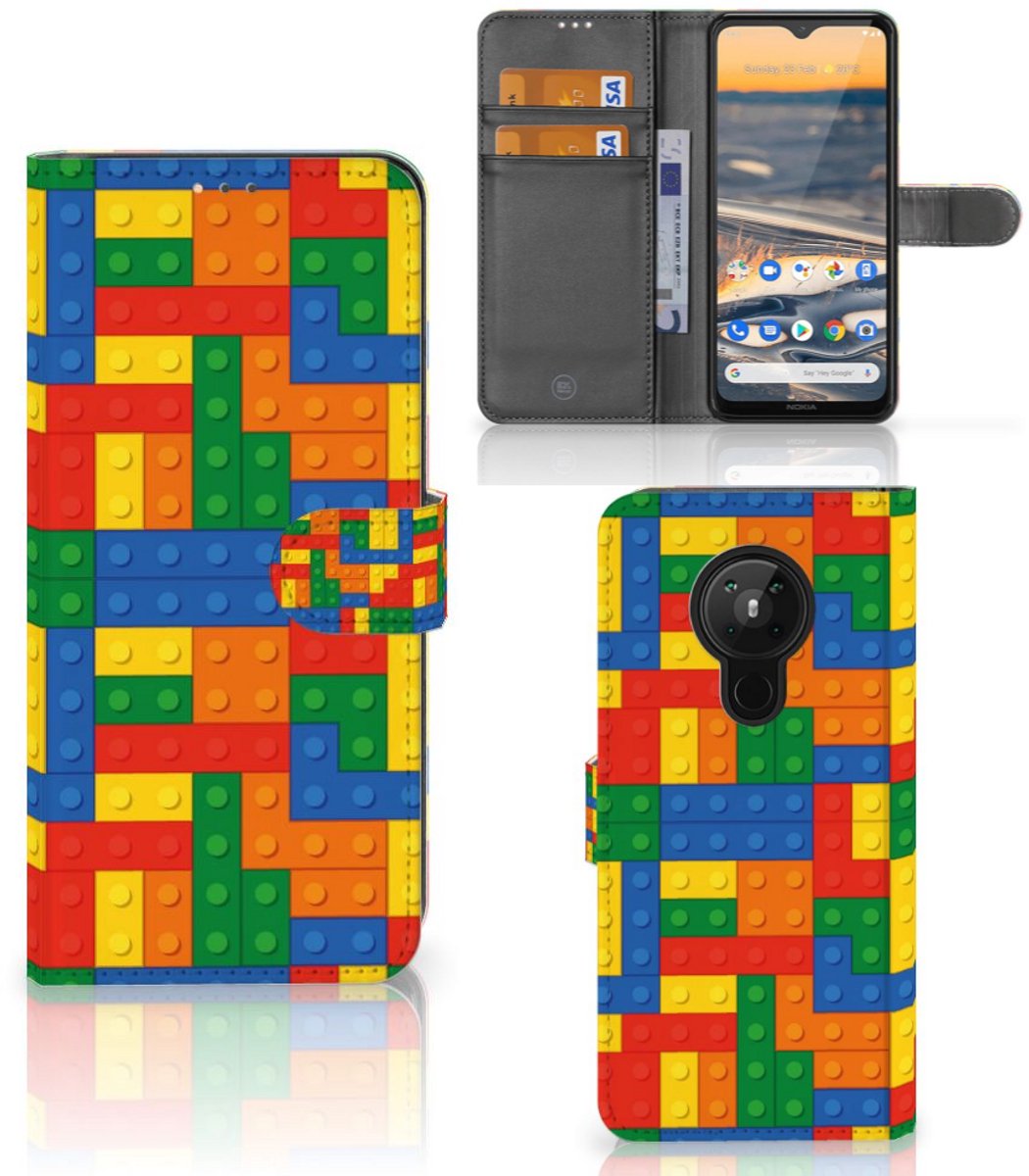 Nokia 5.3 Telefoon Hoesje Blokken
