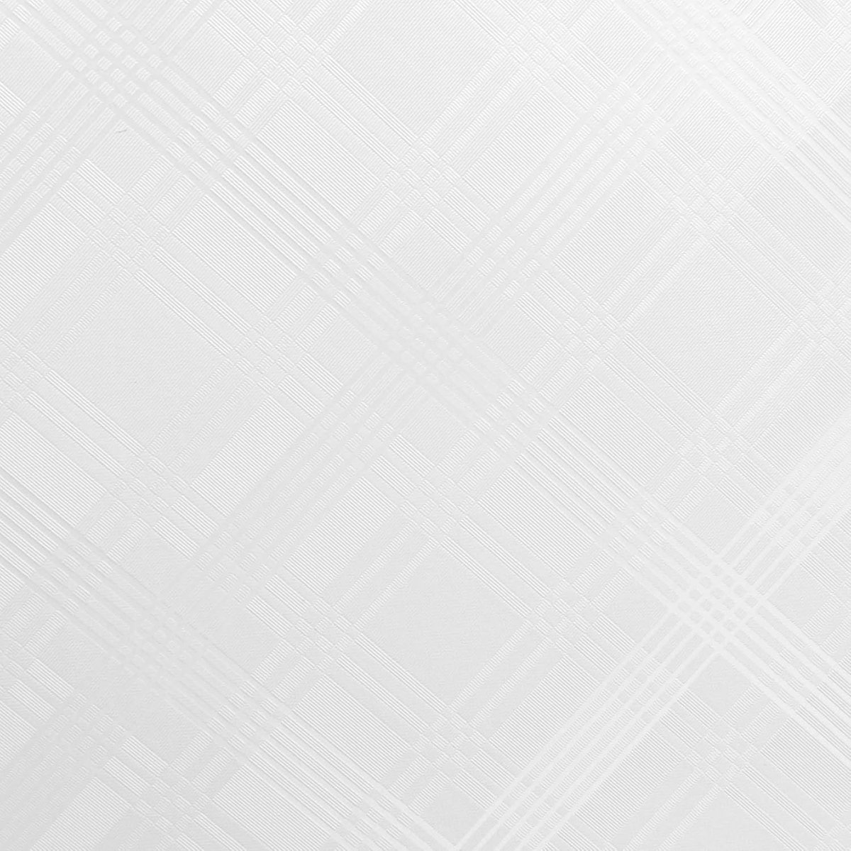 Wasbaar tafelkleed in damastlook - Effen wit tafelzeil 240 x 140 cm