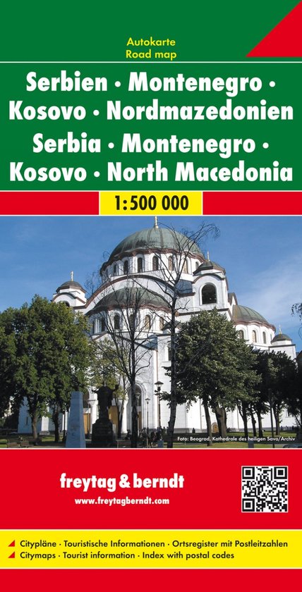 FB Servië • Montenegro • Macedonië - cover