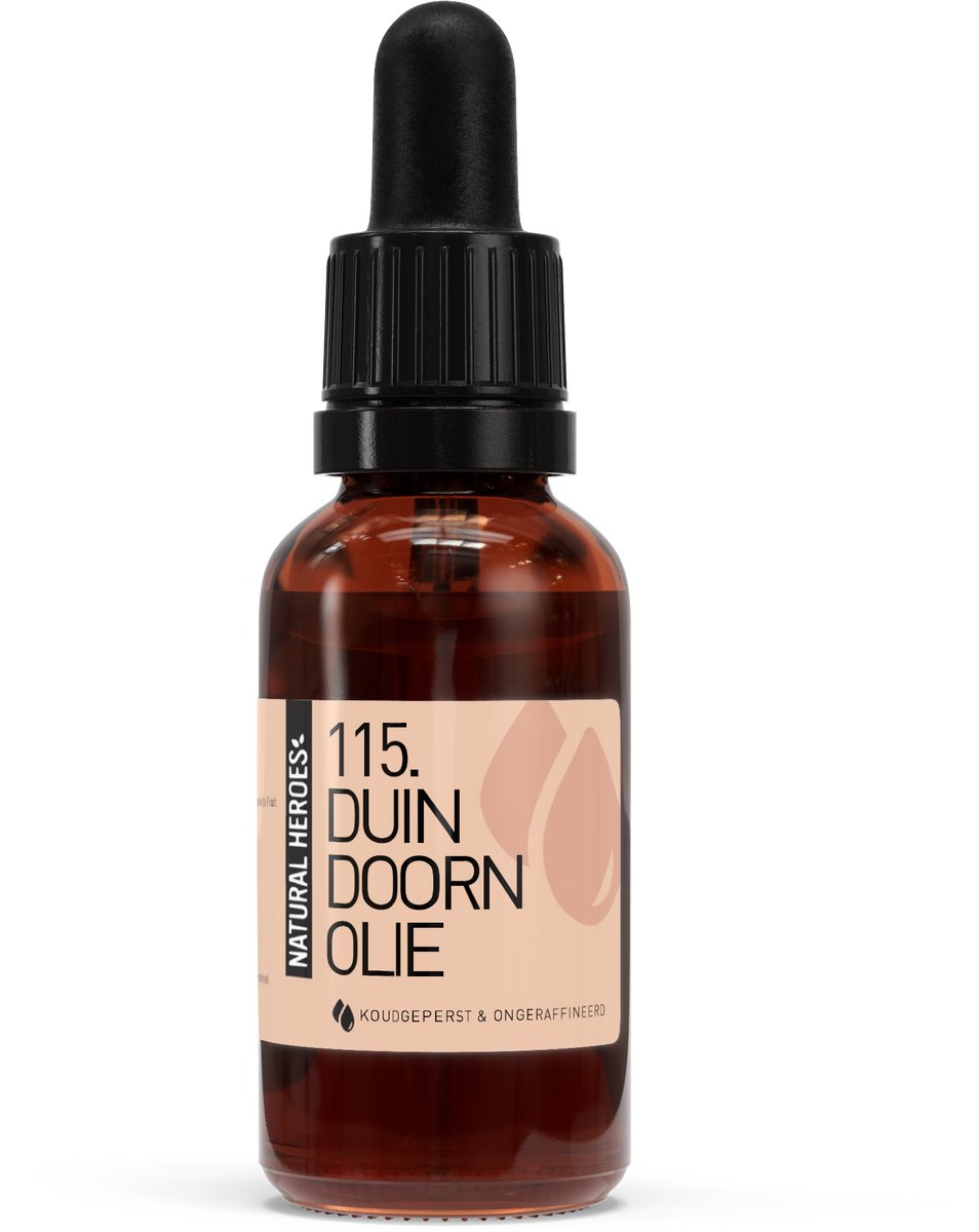 Natural Heroes - Duindoornolie/Sea Buckthorn (Koudgeperst & Ongeraffineerd) 30 ml