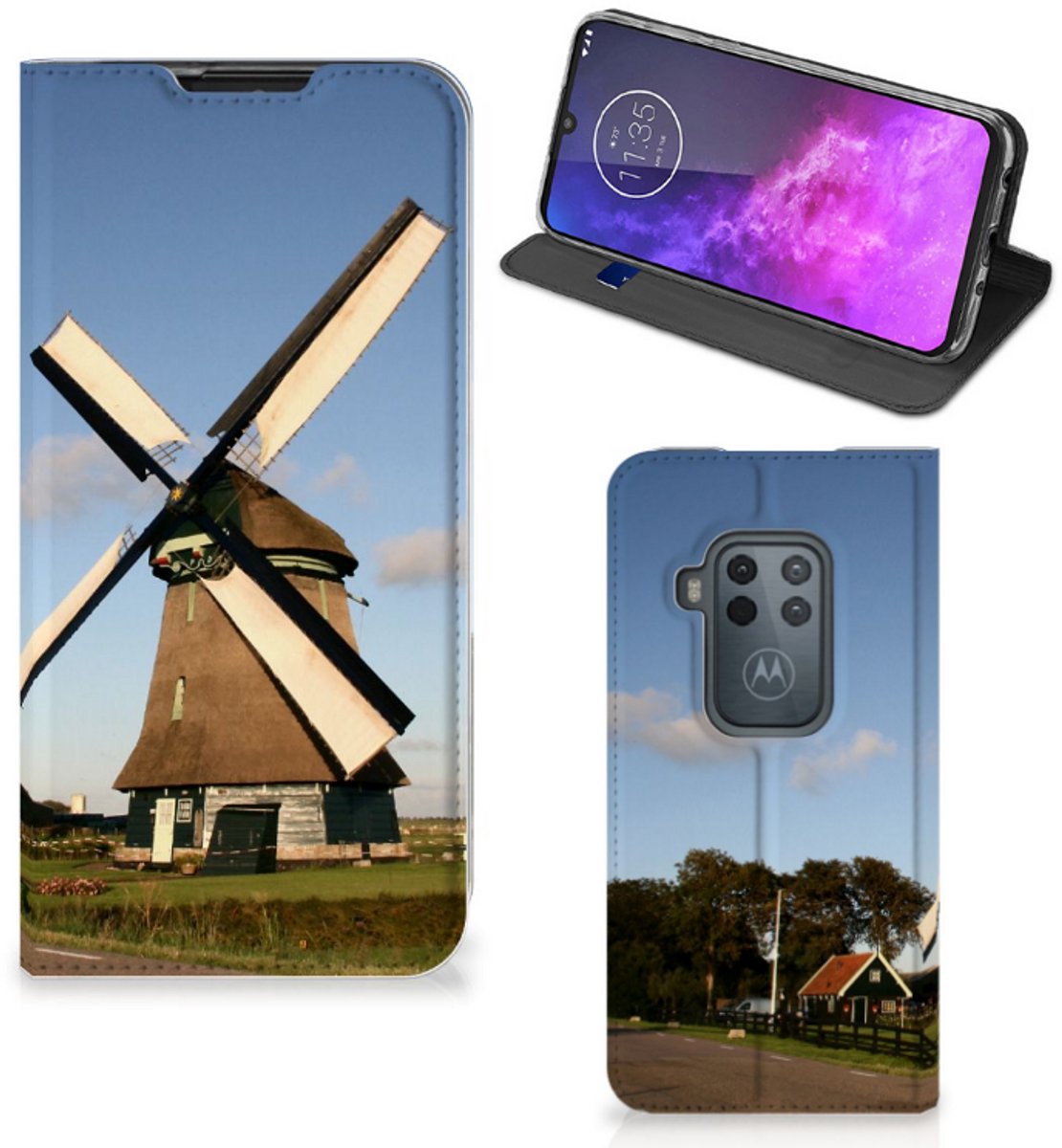 Motorola One Zoom Book Cover Molen