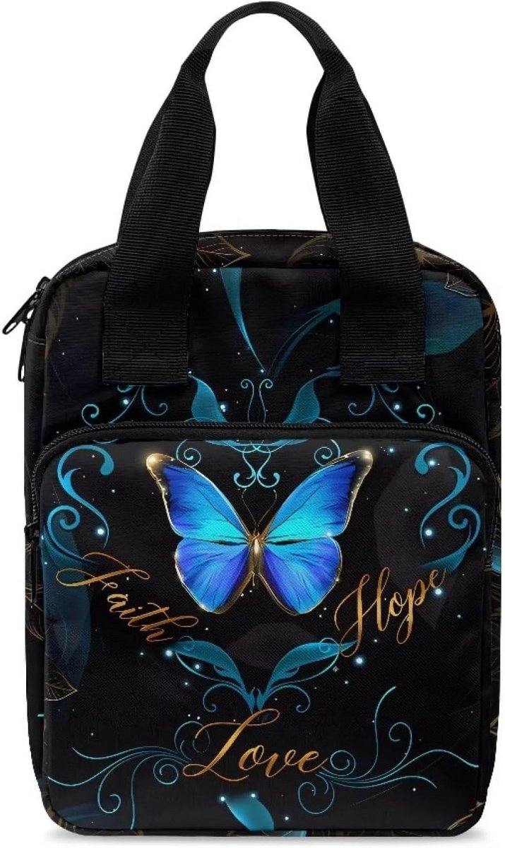 Bijbel Covers voor Dames en Heren - Duurzame Tote Bijbel Tas met Meerdere Vakken