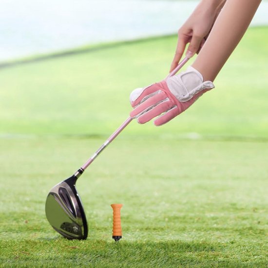 Golf Elastische Tees - 10 Stuks Lichtgewicht Herbruikbare Trainingstees voor Golf van Merkloos — afbeelding 3
