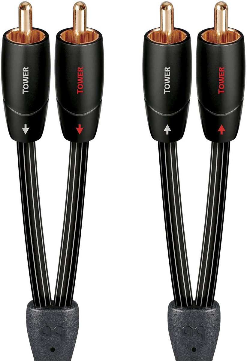Audio Toren Verbindingskabel 1,5 m - RCA naar RCA