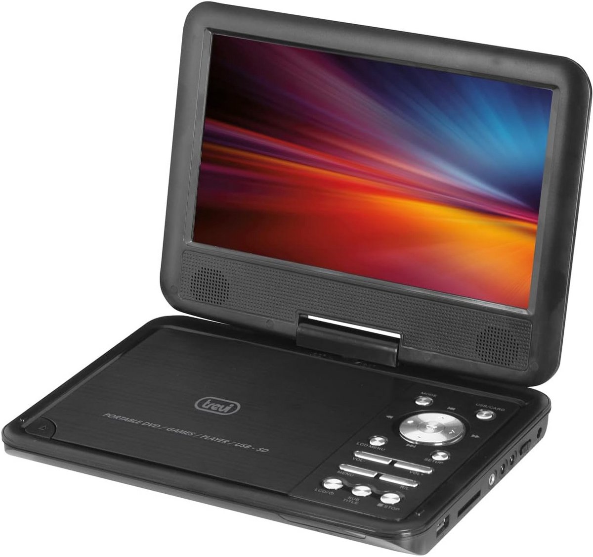 Draagbare DVD-speler 9 inch met USB en SD