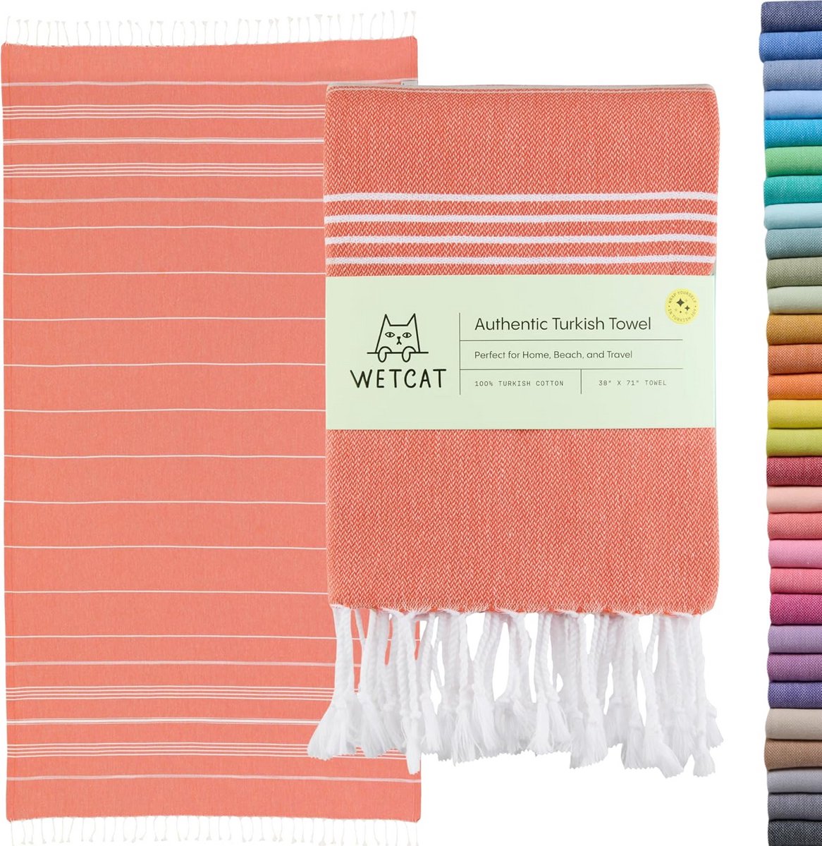 Extra Large Turkish Beach Towel 100% Cotton Quick Drying Lightweight Sand Free