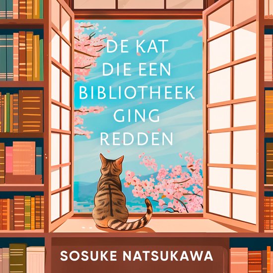 De kat die een bibliotheek ging redden - cover