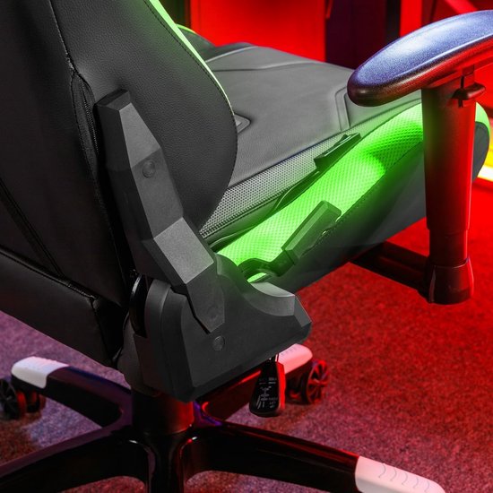 Ergonomische RGB Gaming Kantoorstoel met App-Gestuurde Lichteffecten — afbeelding 2