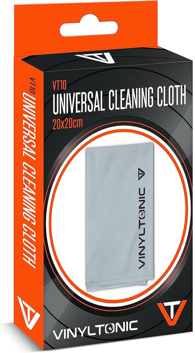Universele Microvezel Poetsdoek 20x20 cm - Voor Vinyl, Glas en Meer