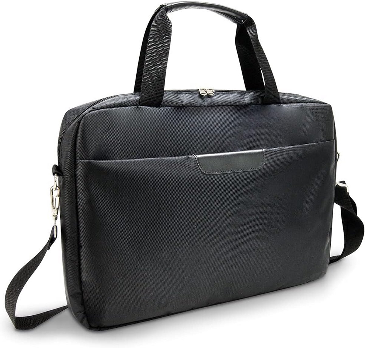 Waterdichte laptoptas 17 inch met meerdere vakken - Zwart