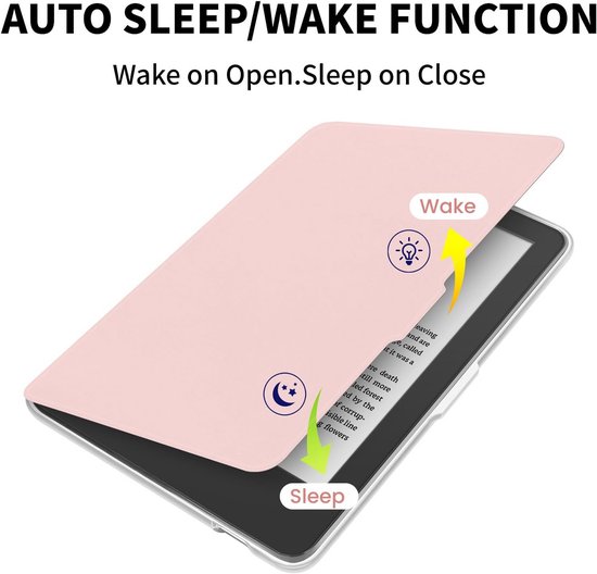 Ultra Clear Soft Flexible TPU Back Cover voor 6 inch E-reader met Auto Sleep/Wake Functie — afbeelding 5