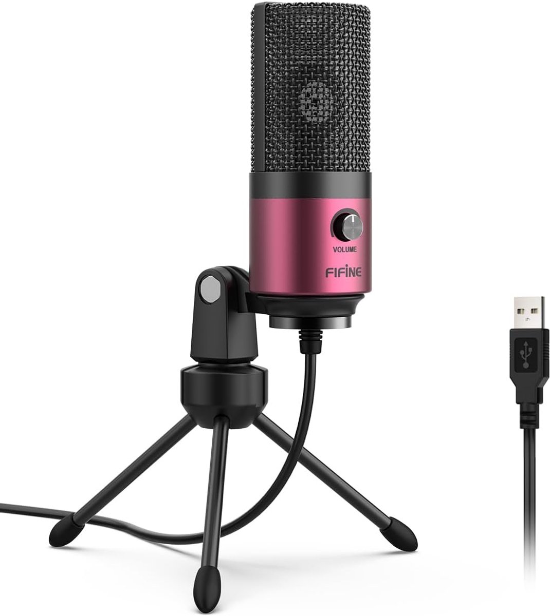 USB Microfoon voor PC en MAC - Condensator Microfoon voor Streaming en Podcasting