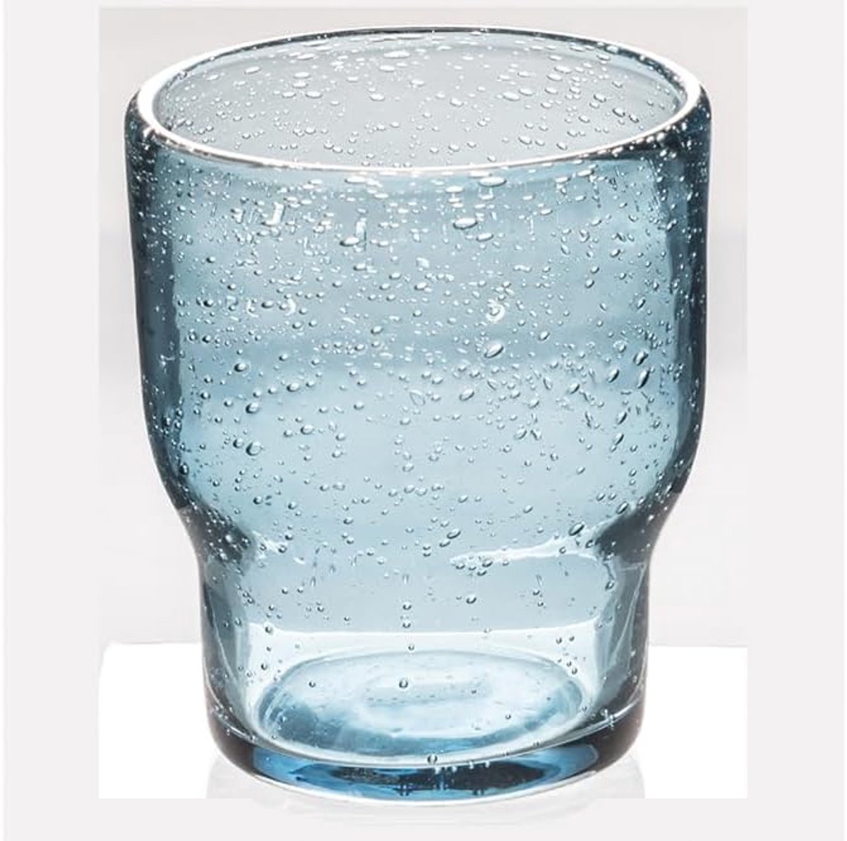 Handgemaakte waterglazen met unieke kleuren, 325 ml, 6 stuks