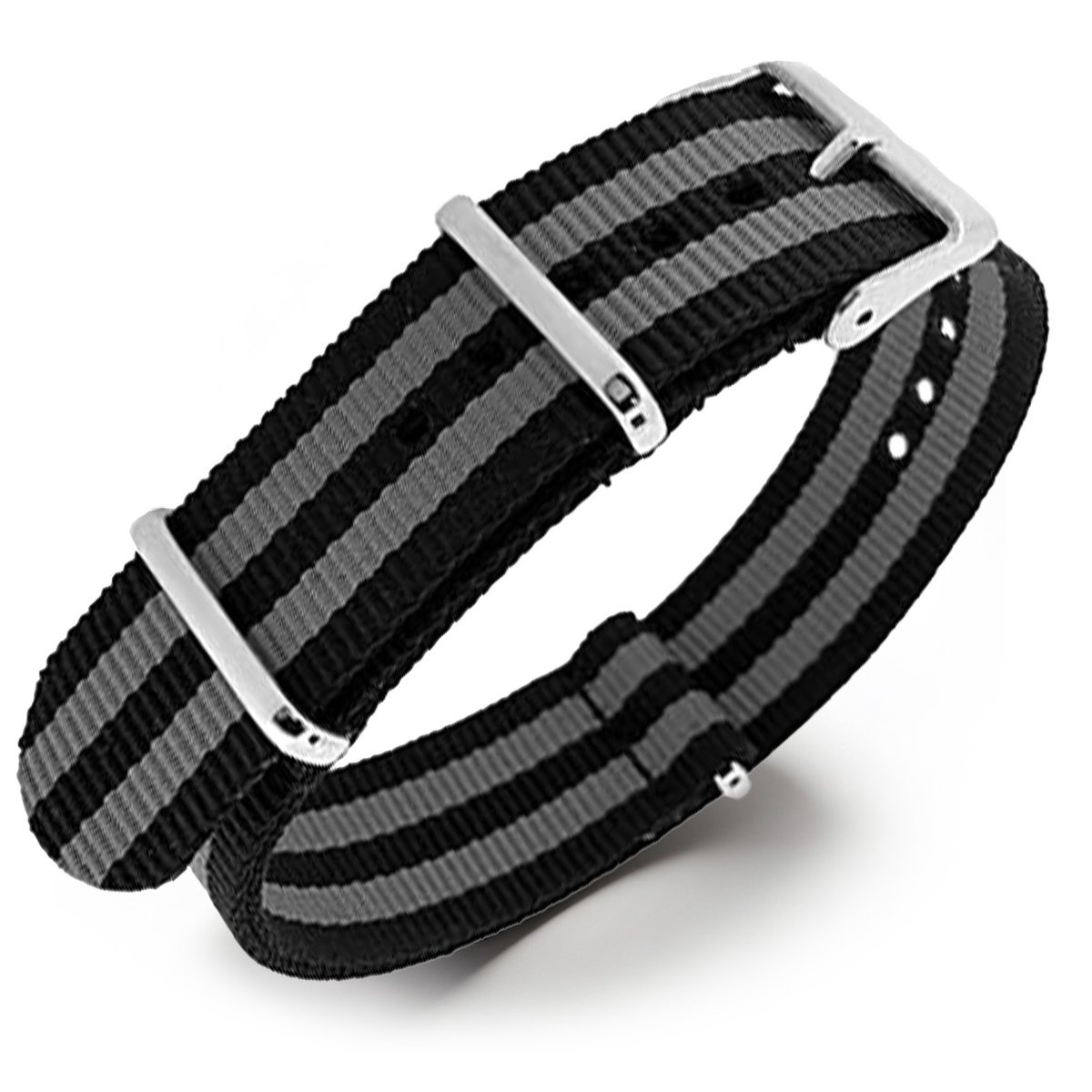 NATO Horlogeband G10 Military Nylon Strap - James Bond 24mm