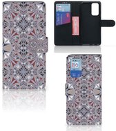 Coque de téléphone portable OnePlus 9 Pro Flipcover Flower Tiles
